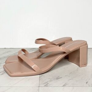 Jeffery Campbell Jamm Light Pink Jelly Sandal 9